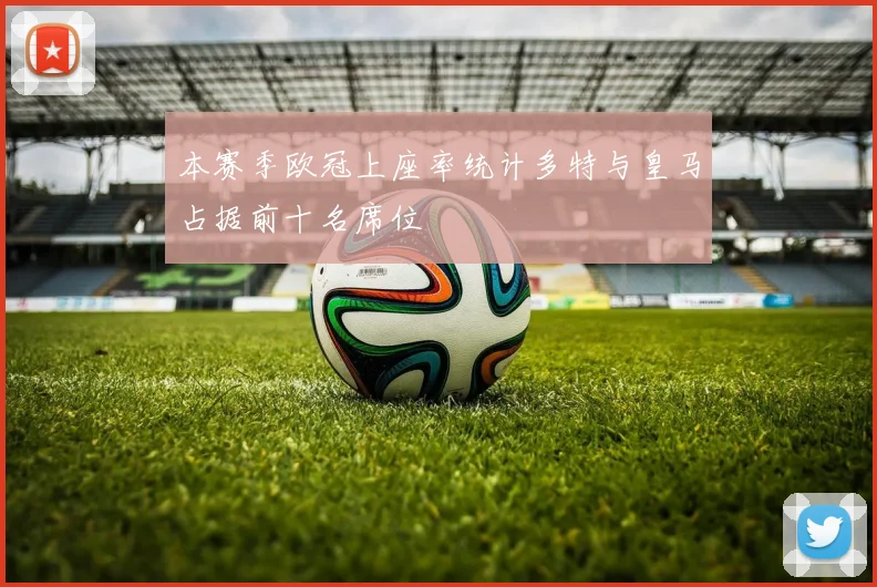 本赛季欧冠上座率统计多特与皇马占据前十名席位