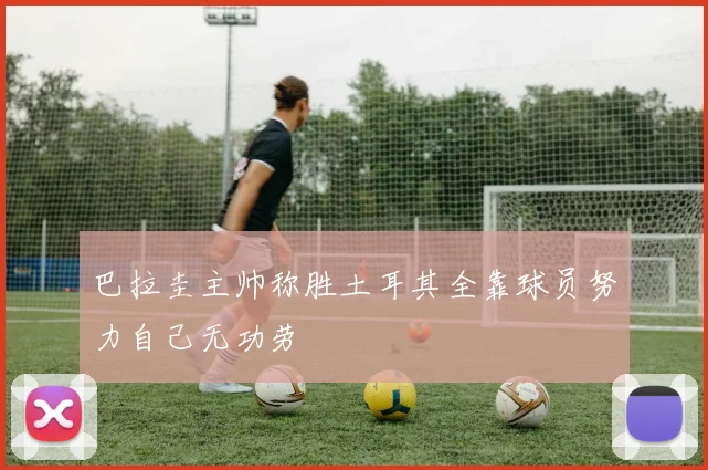 巴拉圭主帅称胜土耳其全靠球员努力自己无功劳